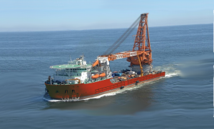 Derrick Pipelay Barge For Sale File-0205