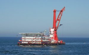 Derrick Pipelay Barge for Sale File-0212