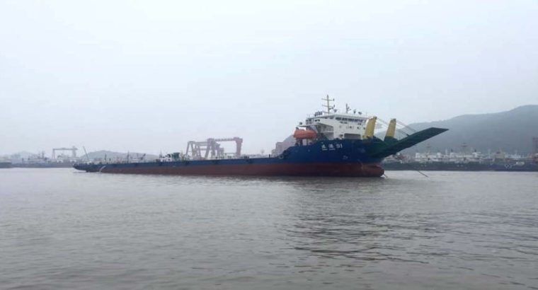 6500 DWT Self Propelled Barge For Sale